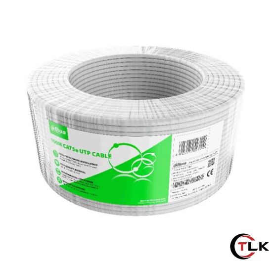 Cáp mạng UTP CAT5e lõi hợp kim 100m DAHUA DH-PFM922I-5EUN-C-100