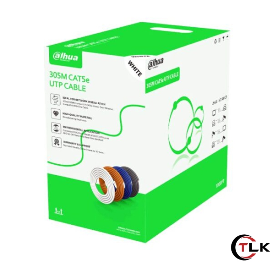 Cáp mạng UTP CAT5e lõi hợp kim 305m DAHUA DH-PFM922I-5EUN-C