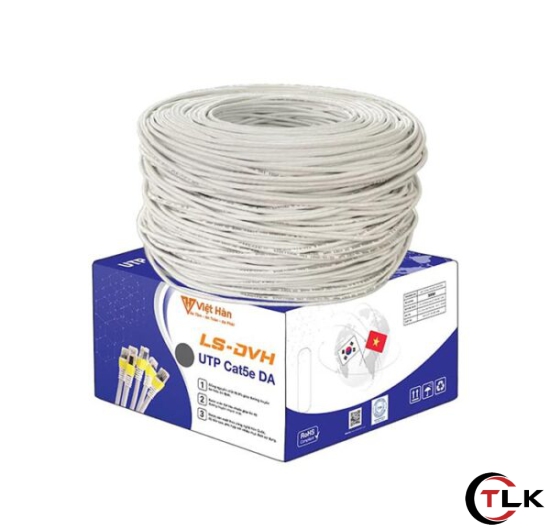 Dây cáp mạng Việt Hàn LEAD CAT5E UTP DA 25AWG
