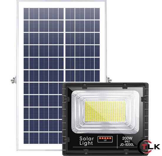 Đèn năng lượng mặt trời 200W JD-8200L
