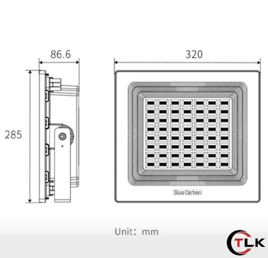 Đèn pha năng lượng mặt trời cao cấp EuLer Energy 400W Wawa Light 5.0