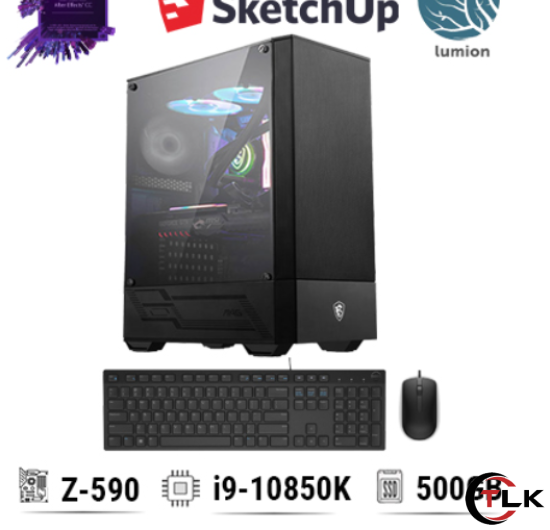 Workstation VNC29 i9 10850K | 32G | RTX3060 12G